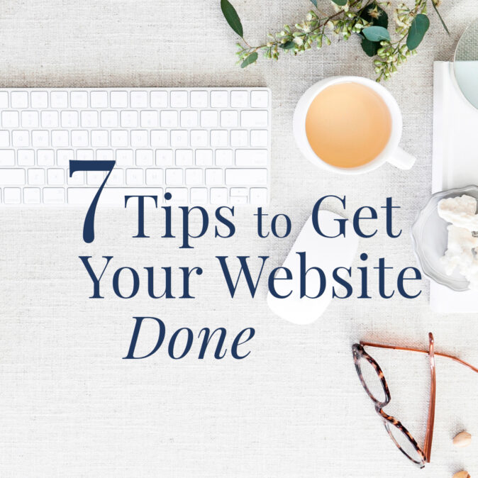 how to get your author website done