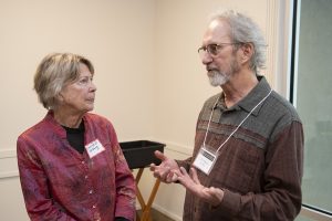 Carol Verberg and John Byrne Barry