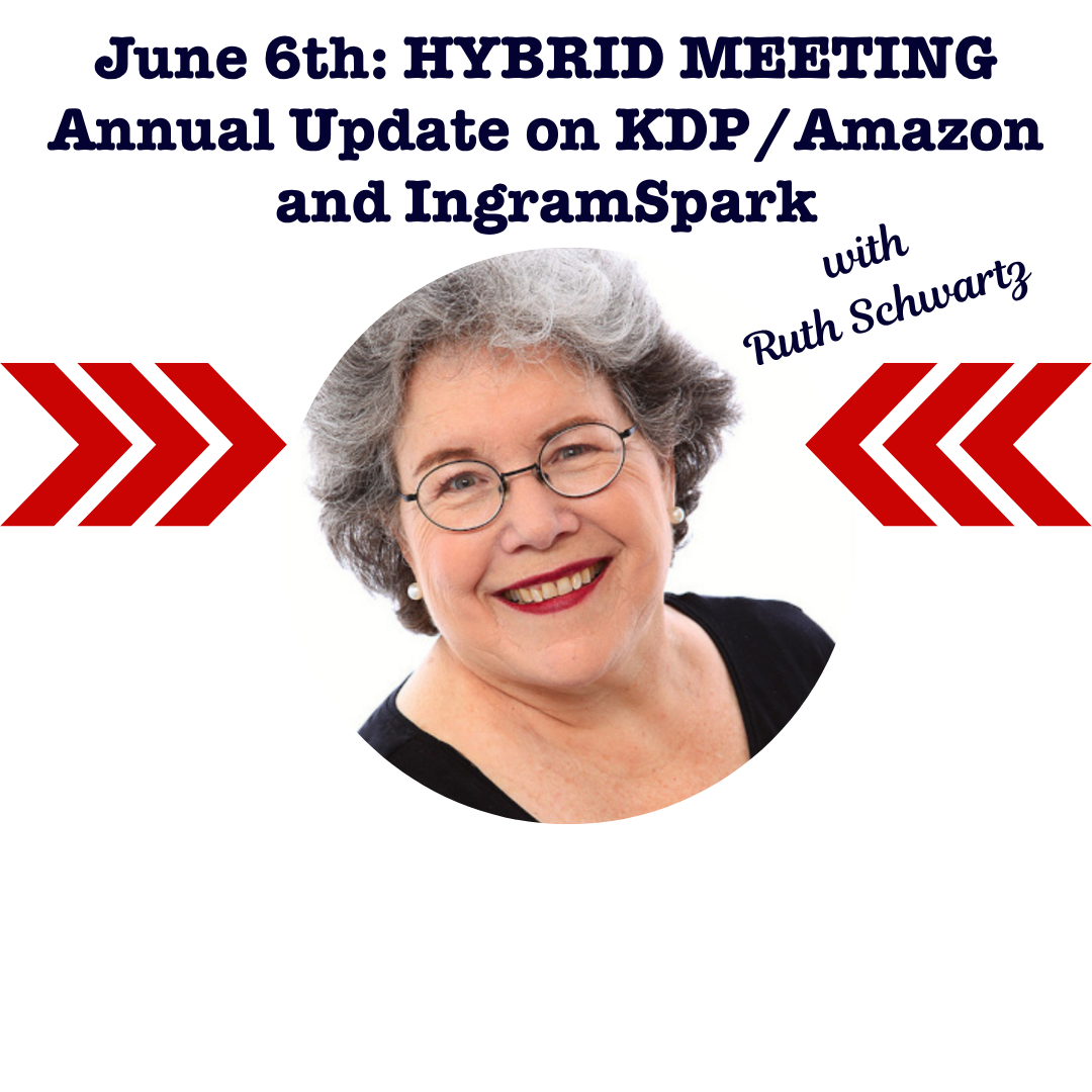 Ruth Schwartz' annual update on Ingram Spark and KDP/Amazon